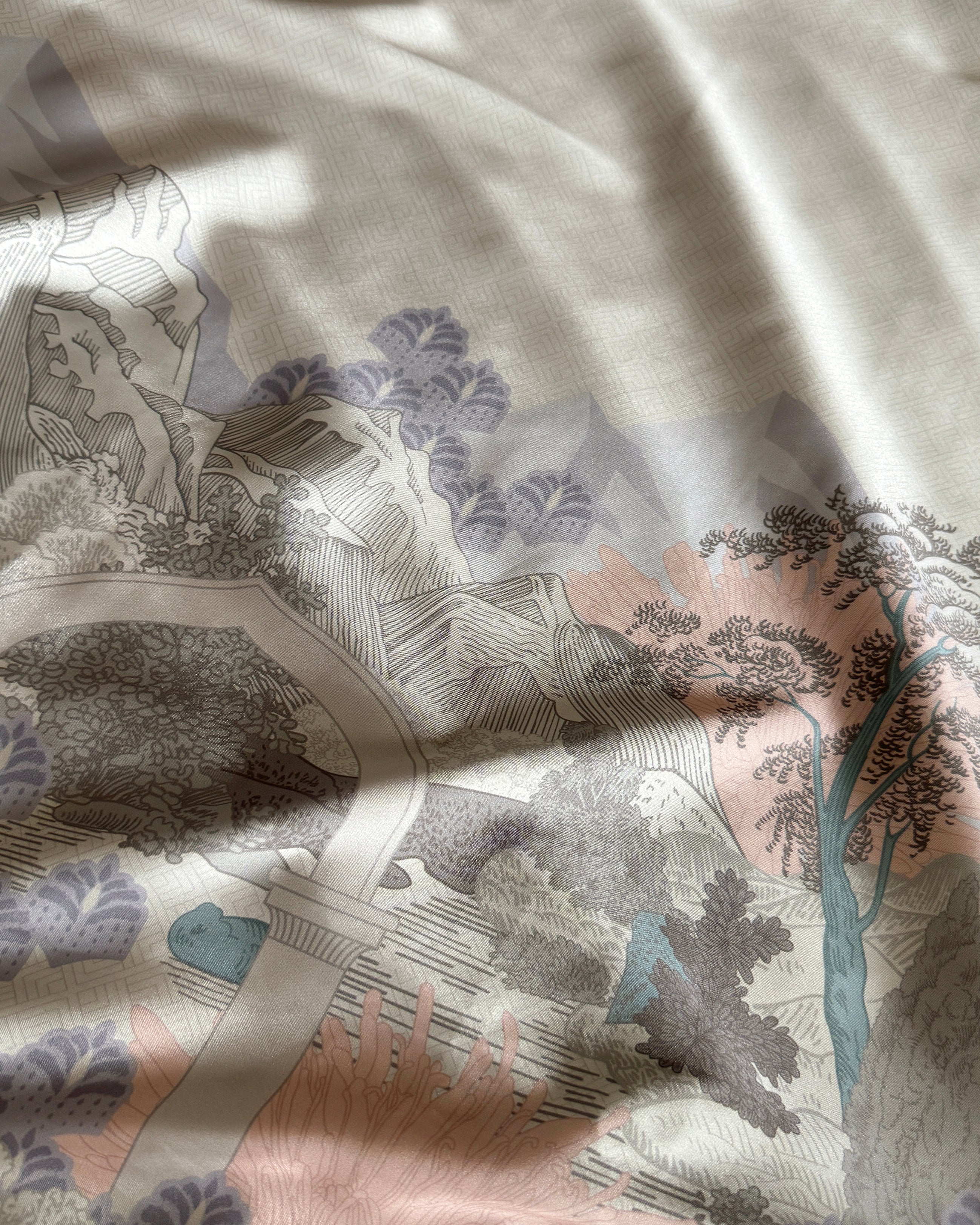 Set de prière (pochette inclus) Le Marais - Gris