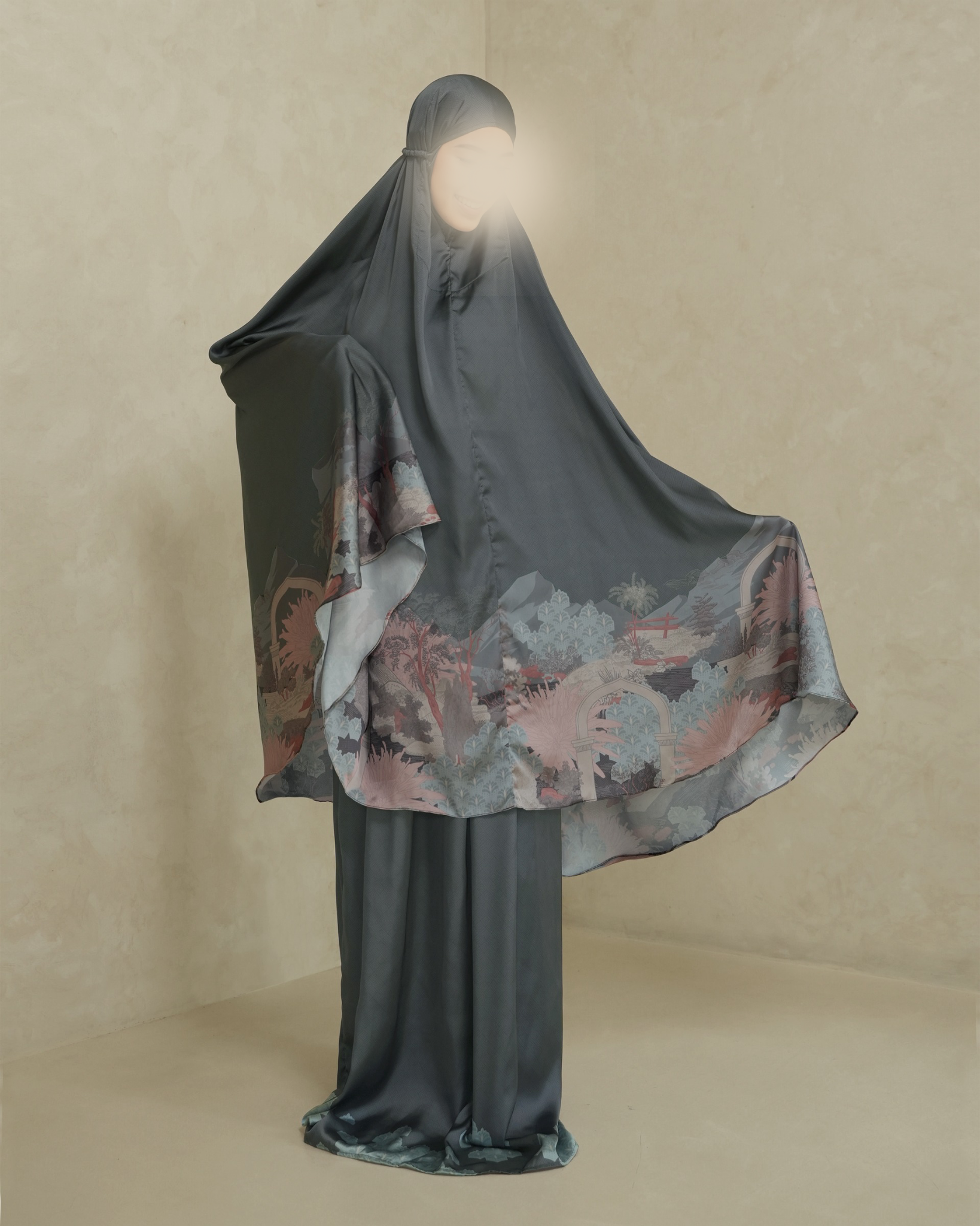 Set de prière (pochette inclus) Le Marais - Graphite