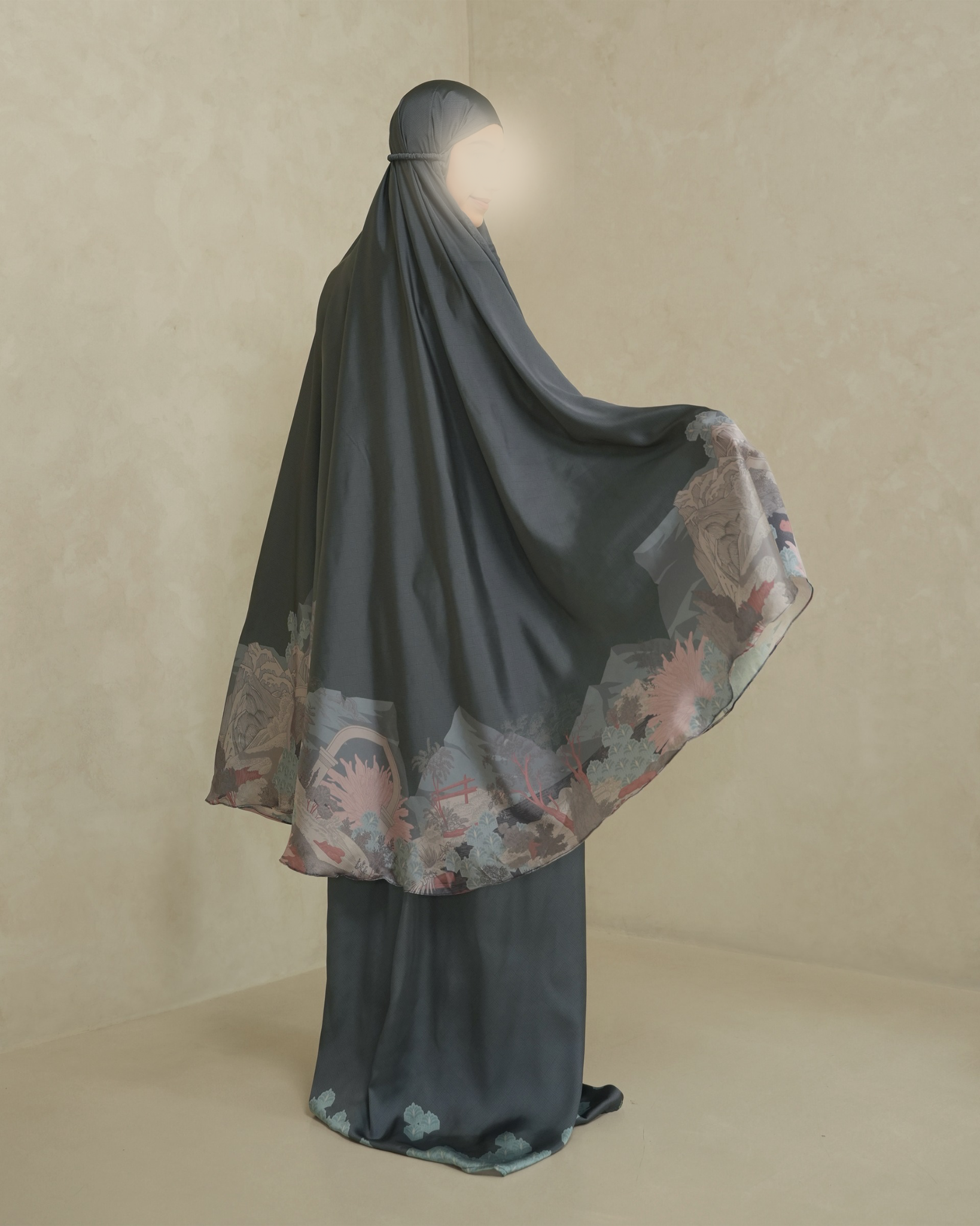 Set de prière (pochette inclus) Le Marais - Graphite