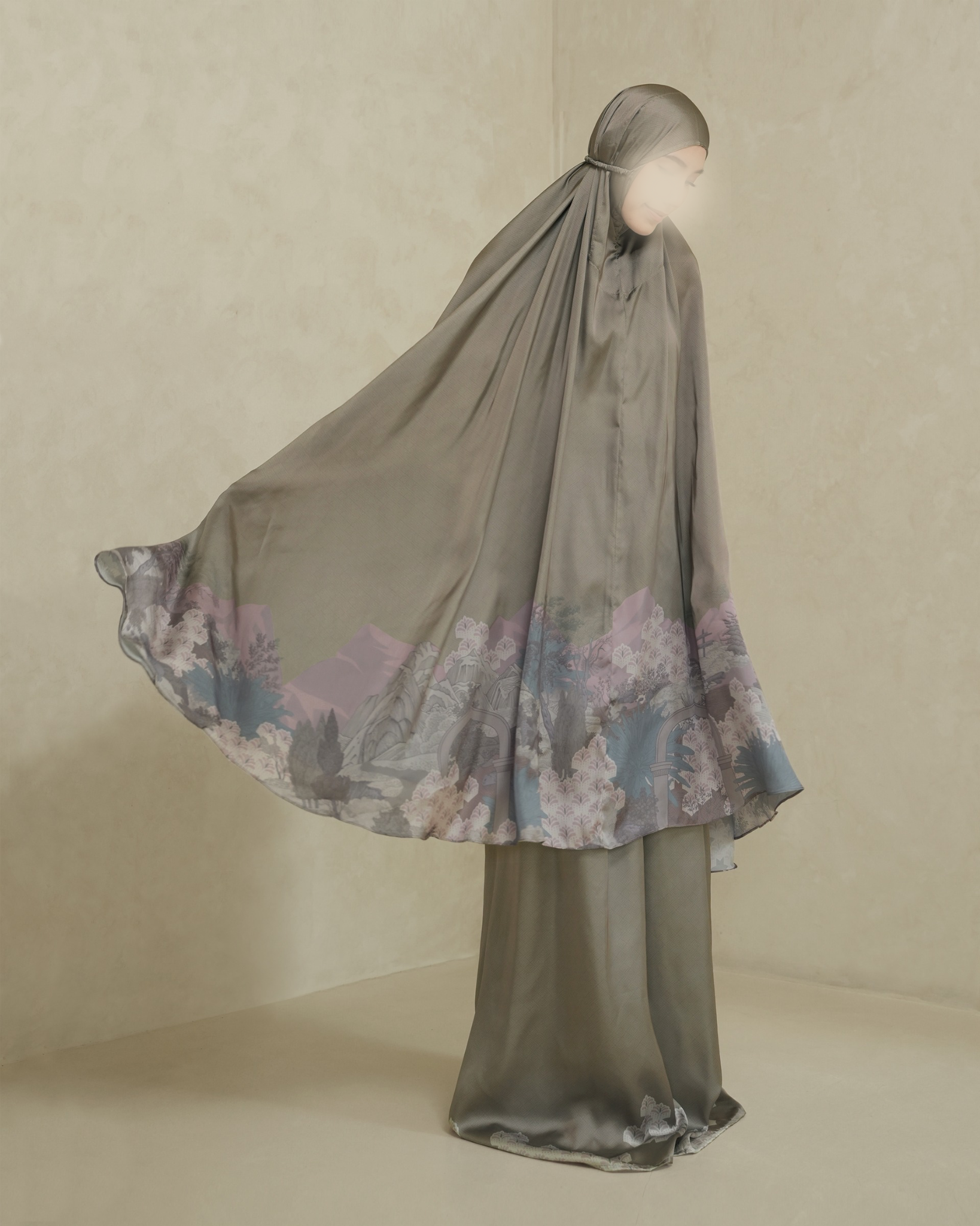 Set de prière (pochette inclus) Le Marais - Olive