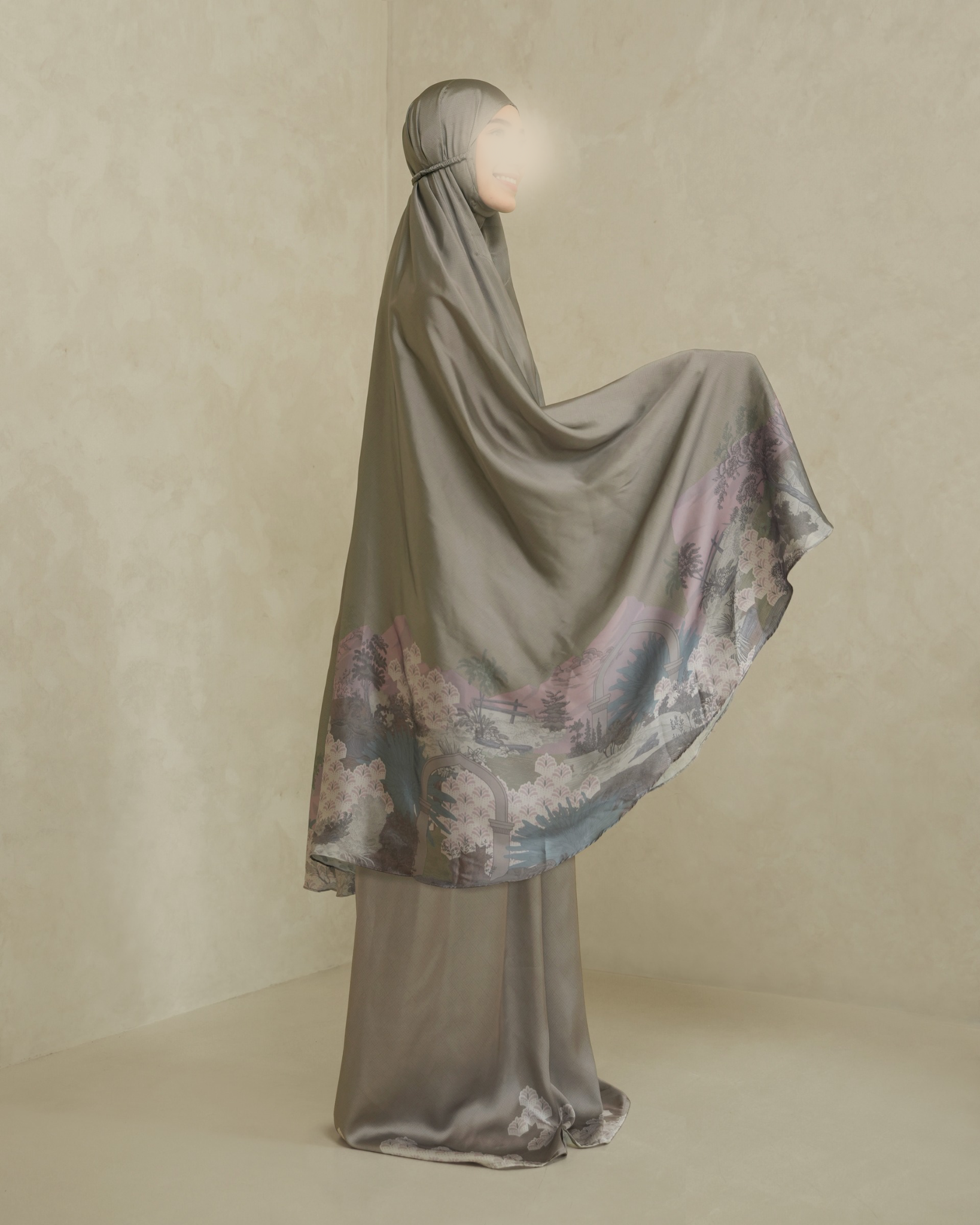 Set de prière (pochette inclus) Le Marais - Olive