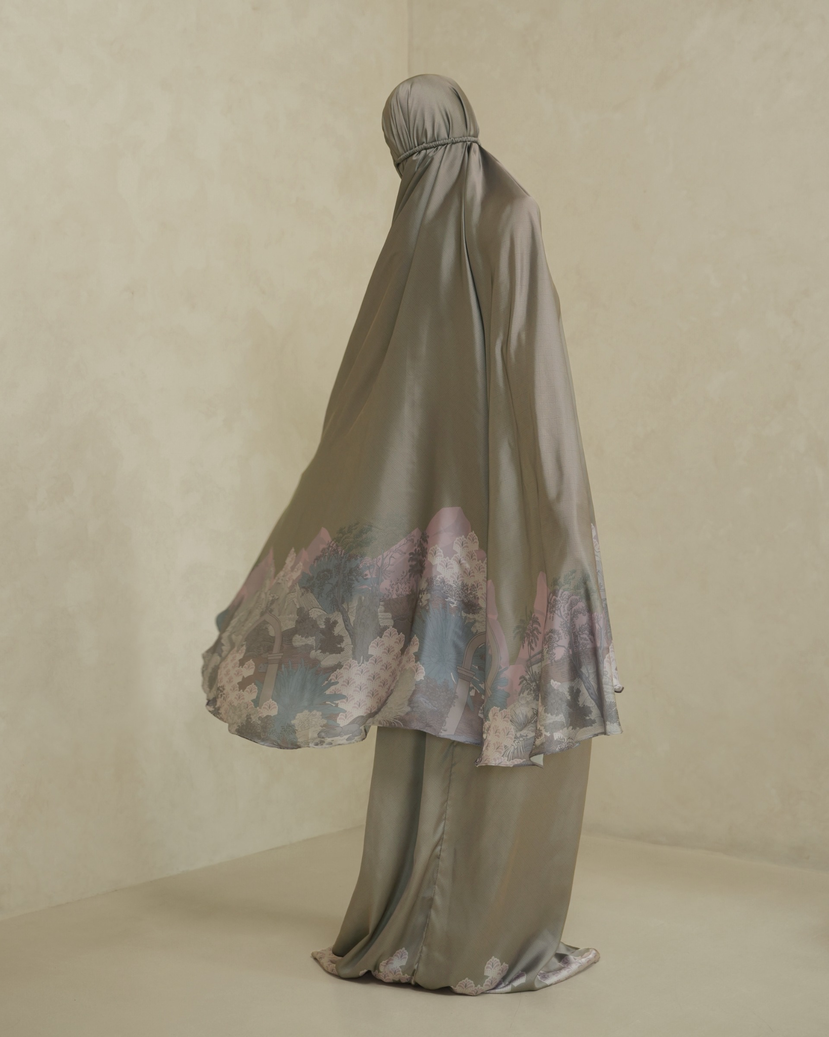 Set de prière (pochette inclus) Le Marais - Olive