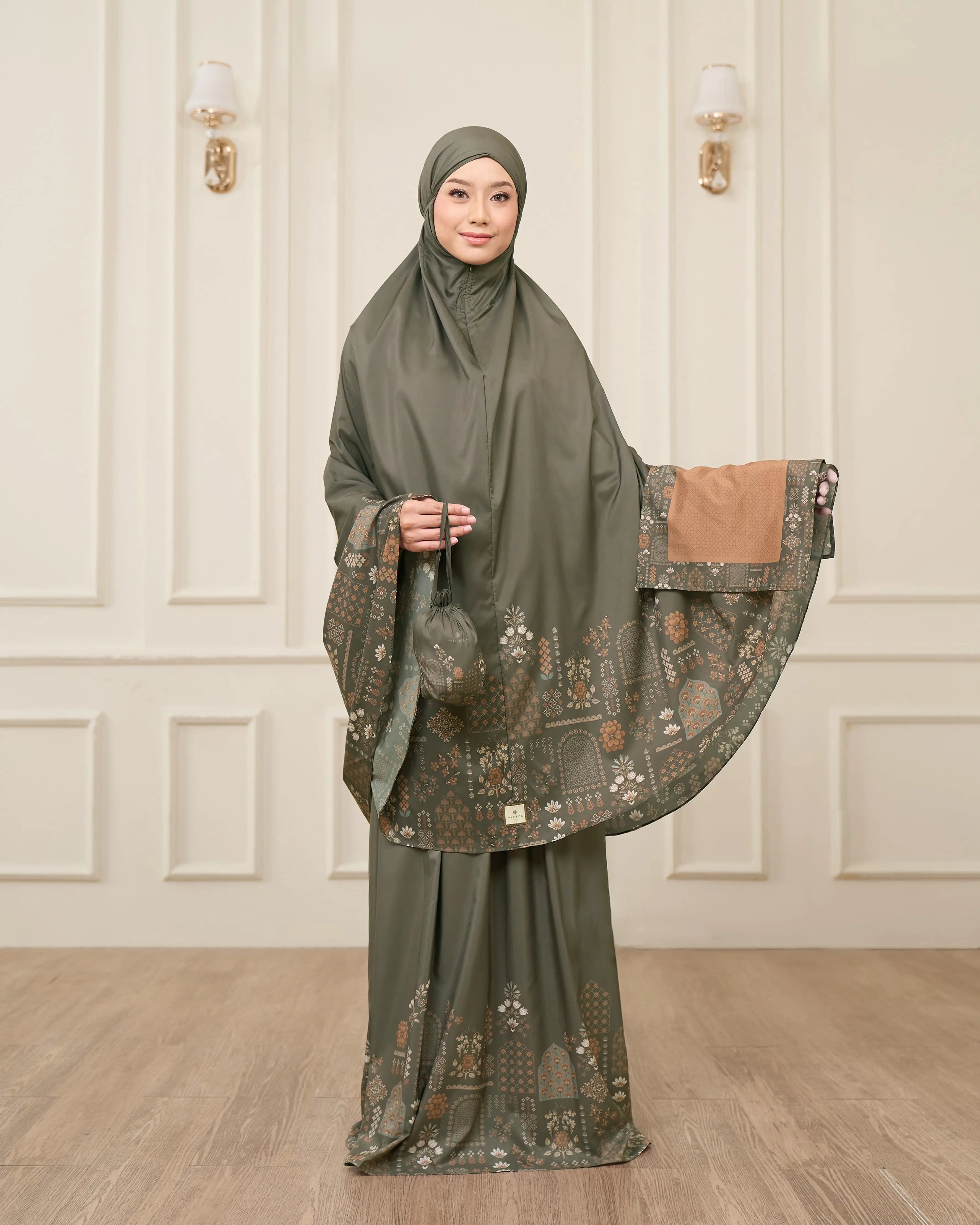 Set Amaryllis - Kaki MIRAYA