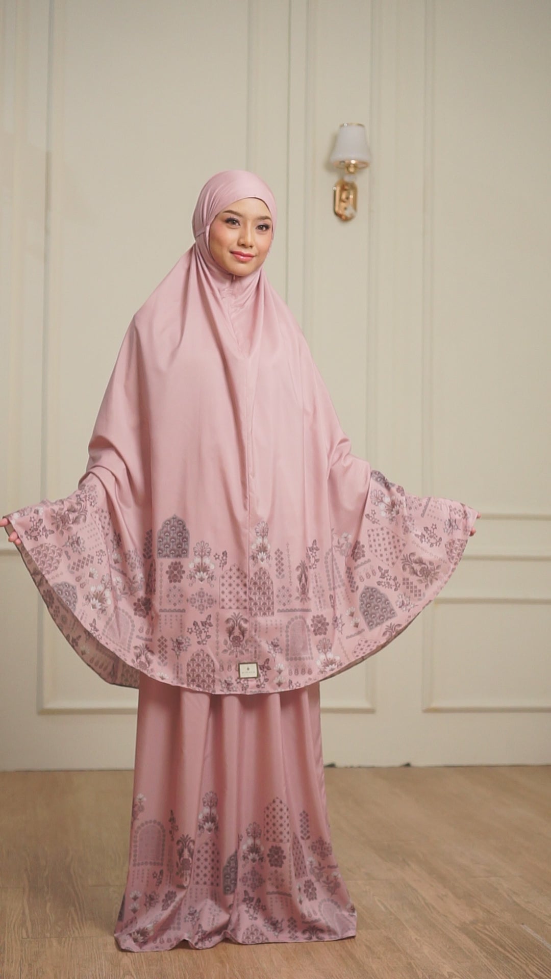 Ensemble 3en1 Amaryllis-Rose